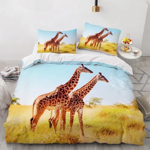 Giraffe Themed Bed Set
