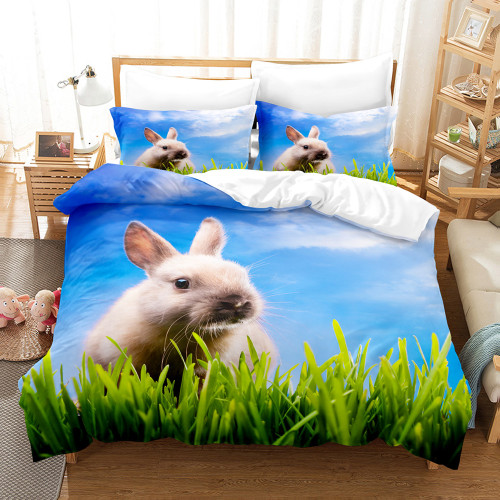 Cute Bunny Bed Set