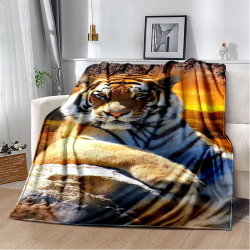 Soft Tiger Blanket