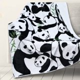 Panda Bamboo Blanket