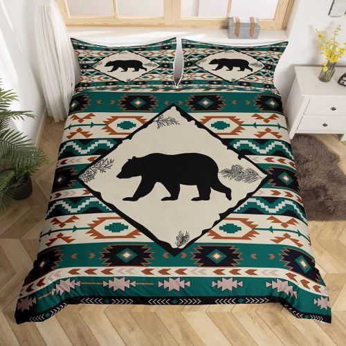 Geometric Bear Bed Set