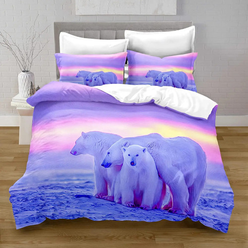 Polar Bear Theme Bed Set