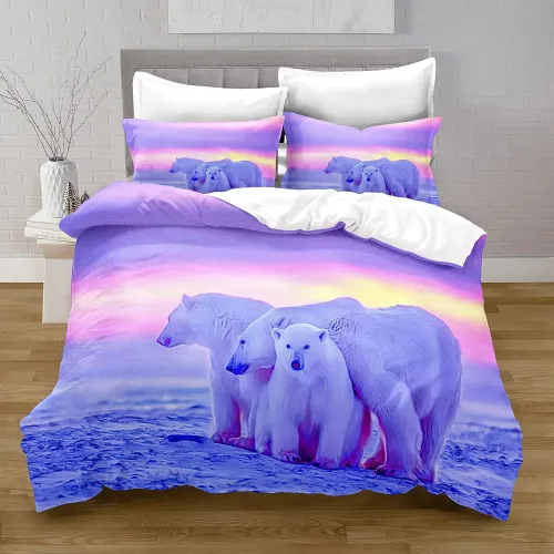 Polar Bear Theme Bed Set