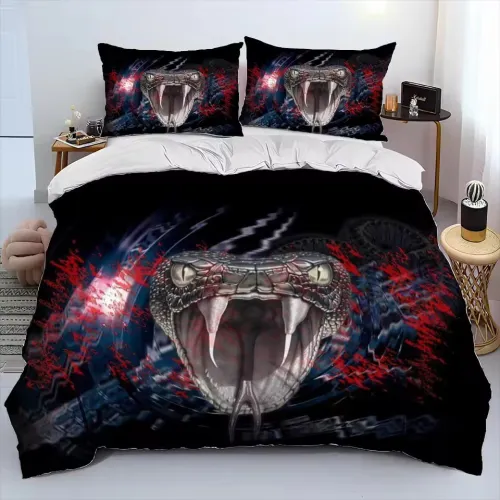 Cobra Snake Bed Set