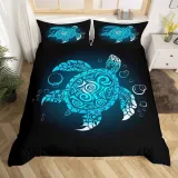 Turtle Pattern Bed Set