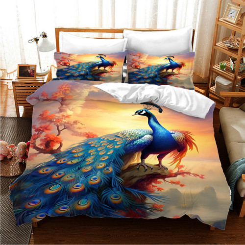 Peacock Bed Set