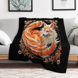 Japanese Style Anime Fox Blanket