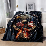 Home Of The Free Eagle Blanket