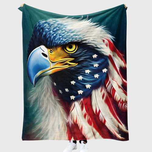 Great Eagle Throw Blanket