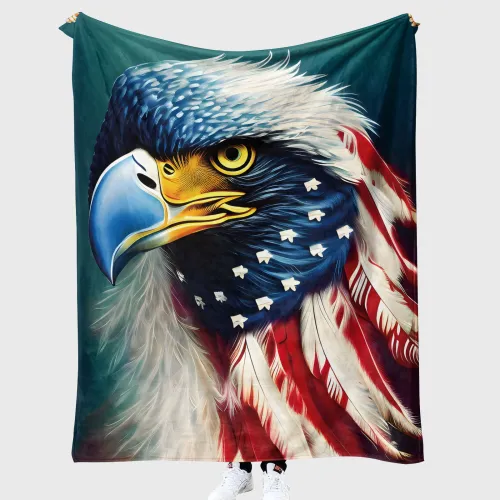 Great Eagle Throw Blanket
