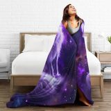 Galaxy Fox Plush Blanket