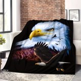 Bald Eagle Throw Blanket