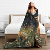 Fox Butterfly Plush Blanket