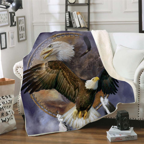 Dreamcatcher Eagle Blanket