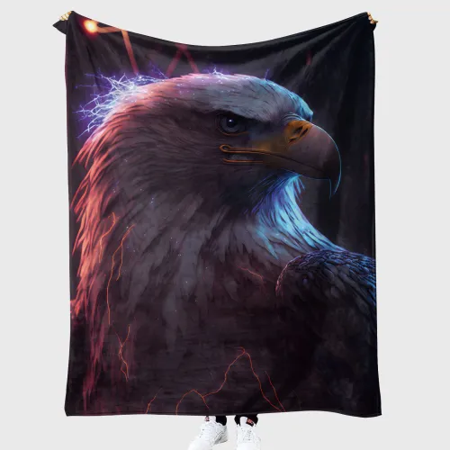 Lightning Eagle Blanket