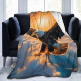 Bald Eagle Flannel Blanket