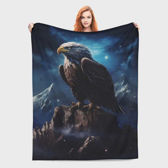 Bald Eagle Blanket For Room