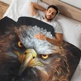 Lightning Eagle Throw Blanket