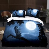 Owl Moon Bed Set