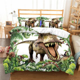 T-Rex Dinosaur Print Bed Set
