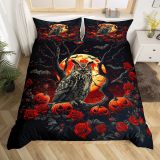 Halloween Theme Owl Bed Set