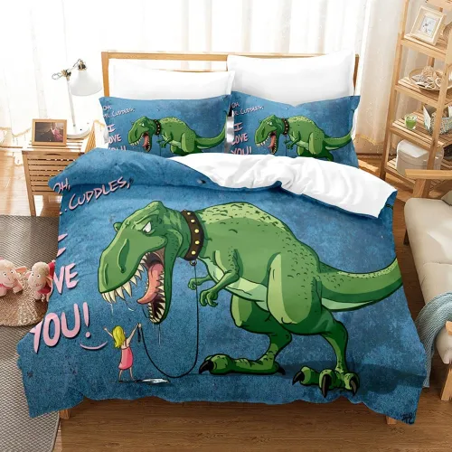 I Love You Mr Dinosaur Bed Set