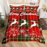 Merry Christmas Deer Bed Set