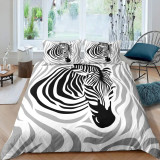 Zebra Print Bed Set