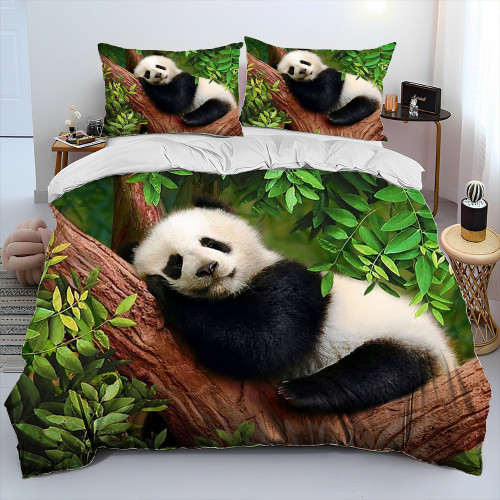 Sleeping Panda Bed Set
