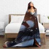 Red Panda Print Blanket