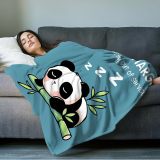 Mom Is Charging Panda Blanket