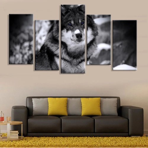 Wolf Canvas Painting