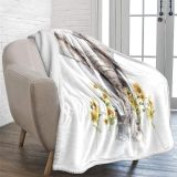 Watercolor Elephant Throw Blanket