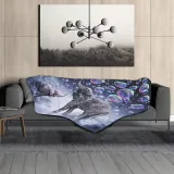 Mom And Baby Elephant Blanket