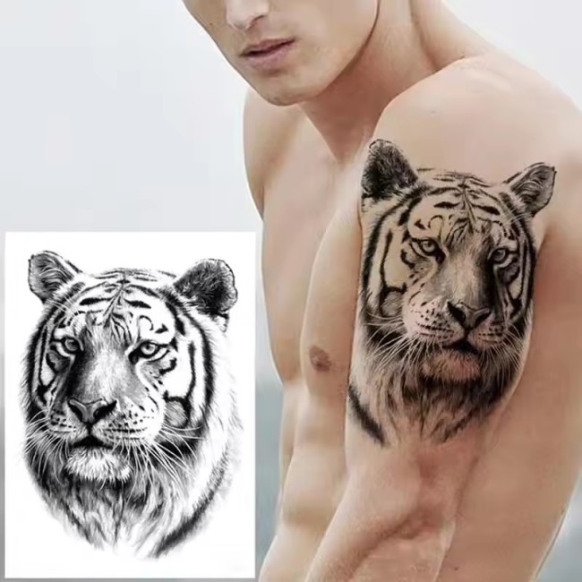 Tiger Head Tattoo