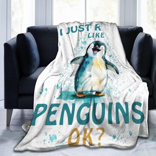 I Just Really Like Penguins Blanket
