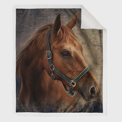 Soft Horse Plush Blanket