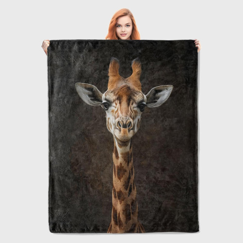 Animal Giraffe Plush Blanket