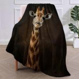 Animal Giraffe Plush Blanket
