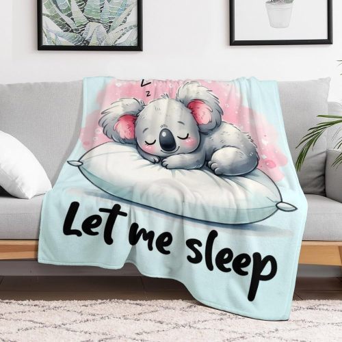 I'm So Tired Koala Blanket