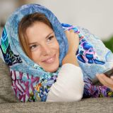 Blue Sea Turtles Pattern Blanket