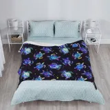 Cozy Sea Turtle Themed Fleece Blanket