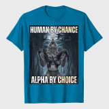 Human By Chance Alpha By Choice Wolf Ripping T-Shirt