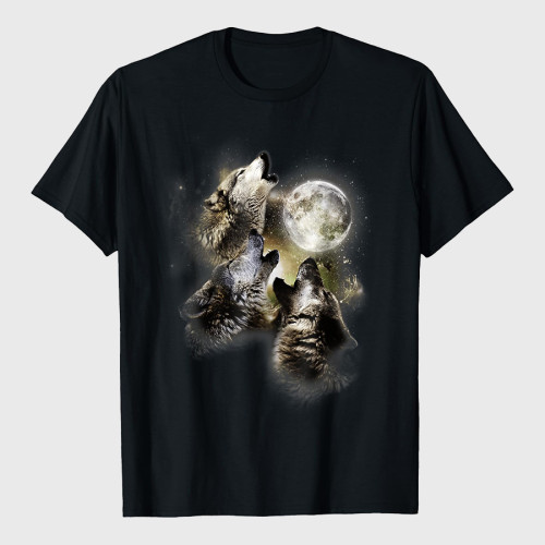 Howling At The Moon Wolf T-Shirt