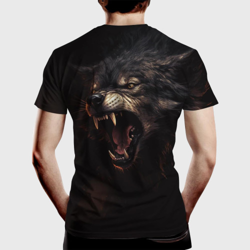 Men's Roaring Wolf T-Shirt