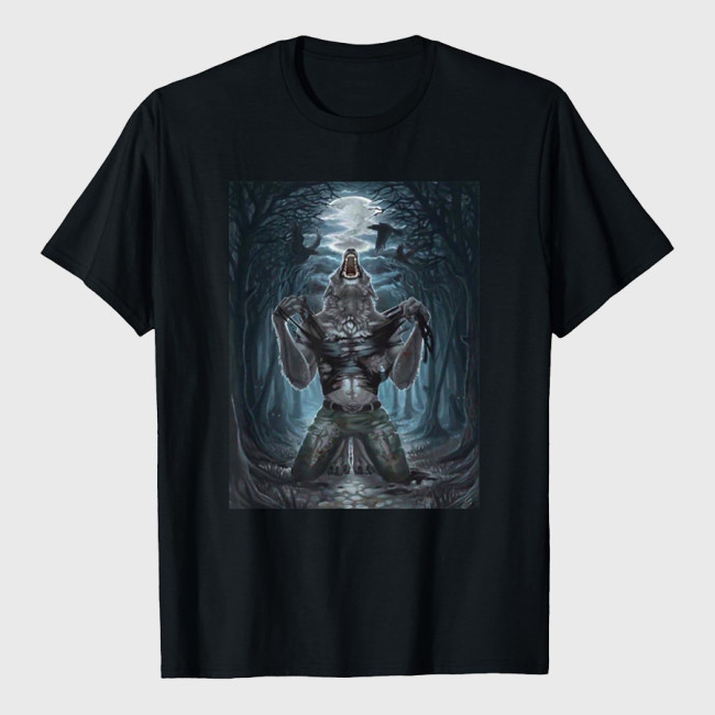 Werewolf Ripping Off T-Shirt