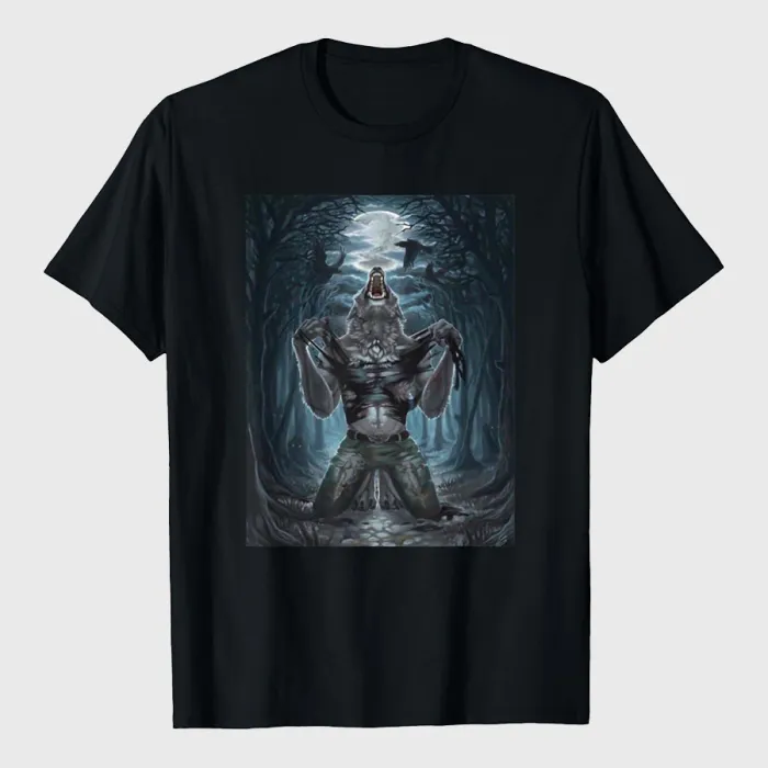 Werewolf Ripping Off T-Shirt