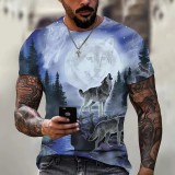 Wolf Packs Print T-Shirt