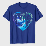Just a Girl Who Loves Wolves T-Shirt