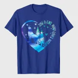 Just a Girl Who Loves Wolves T-Shirt